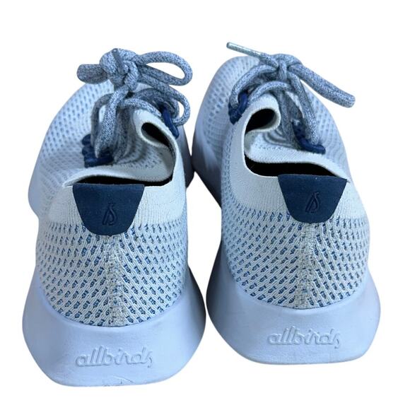 Allbirds Women's Tree Dasher 1 Sneaker Geyser Light Blue White Size 7.5 EUC - Picture 3 of 8